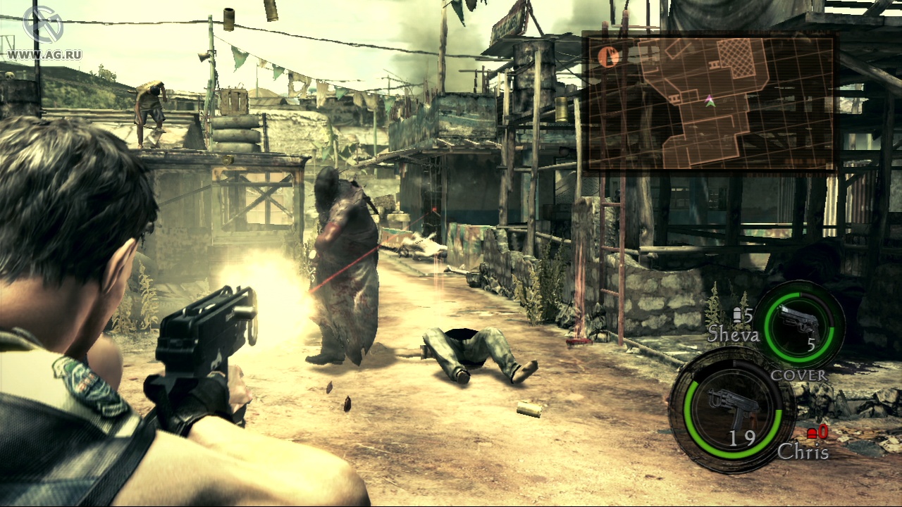 Обложка к игре Resident Evil 5 (2009) PC | RePack от R.G. Механики