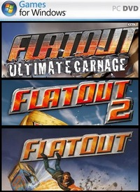 Обложка к игре FlatOut: Trilogy (2004-2008) PC | RePack от R.G. Механики