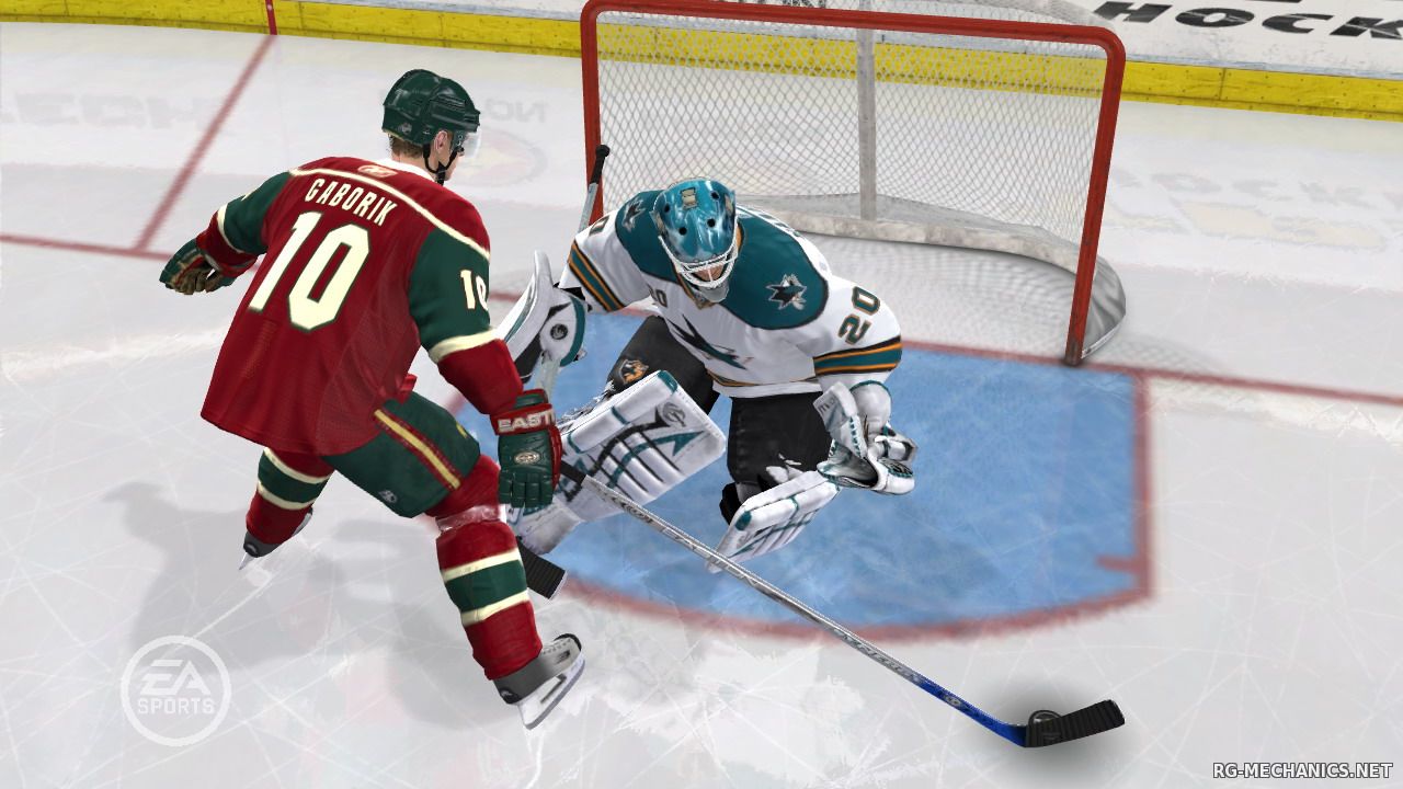 Скриншот к игре NHL 09 (2008) PC | RePack от R.G. Механики