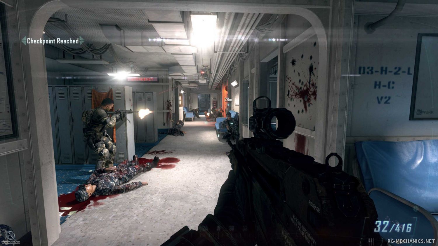 Скриншот к игре Call of Duty: Black Ops 2: Digital Deluxe Edition (2012) PC | Rip от R.G. Механики