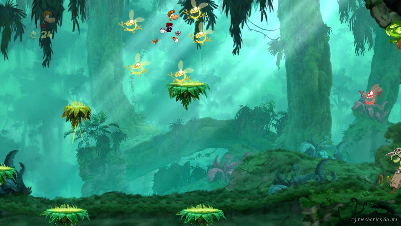 Скриншот к игре Rayman Origins (2012) PC | RePack от R.G. Механики