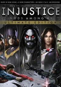 Обложка к игре Injustice: Gods Among Us. Ultimate Edition [Update 5] (2013) PC | RePack от R.G. Механики
