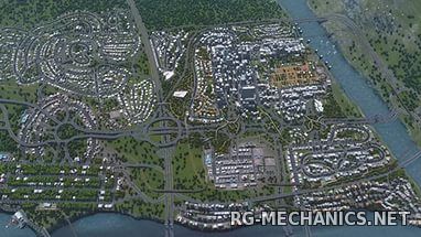 Скриншот к игре Cities: Skylines - Deluxe Edition [v 1.11.1-f2 + DLC's] (2015) PC | RePack от R.G. Механики