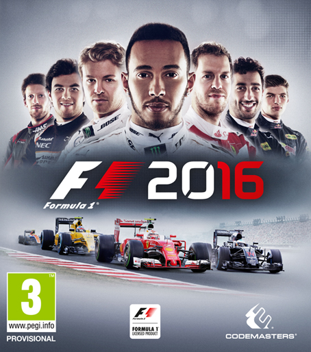 Обложка к игре F1 2016