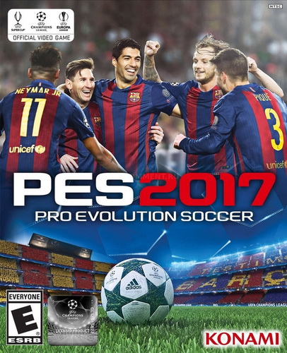 Обложка к игре Pro Evolution Soccer 2017 / PES 2017