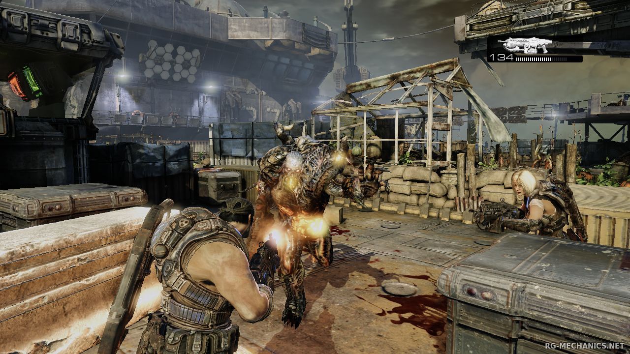 Скриншот к игре Gears of War (2007) PC | Reрack от R.G. Механики