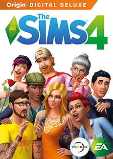 Обложка к игре The Sims 4: Deluxe Edition [v 1.50.67.1020] (2014) PC | RePack от R.G. Механики
