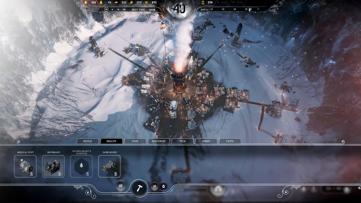 Скриншот к игре Frostpunk [v 1.3.3 + DLC] (2018) PC | RePack от R.G. Механики