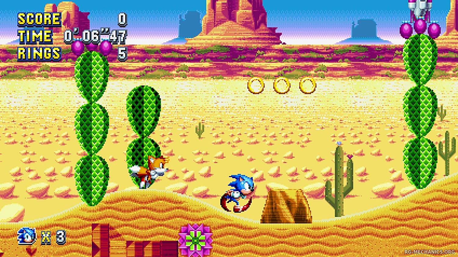 Скриншот к игре Sonic Mania [v 1.06.0503 + DLCs] (2017) PC | RePack от R.G. Механики