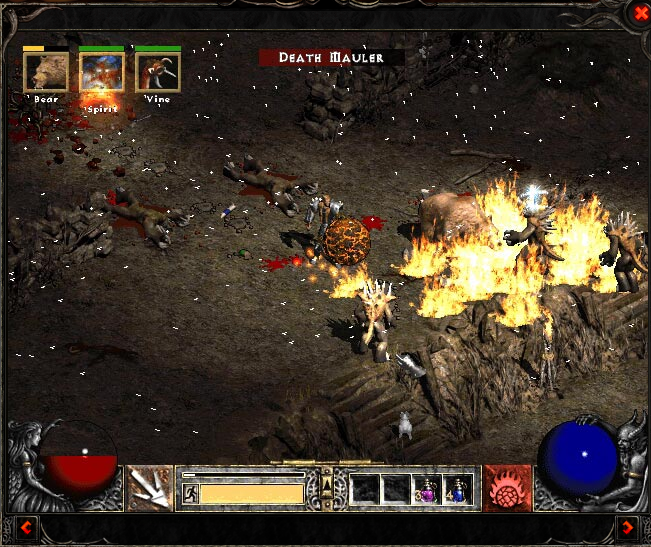 Скриншот к игре Diablo II: Lord of Destruction (2001) PC | RePack от R.G. Механики