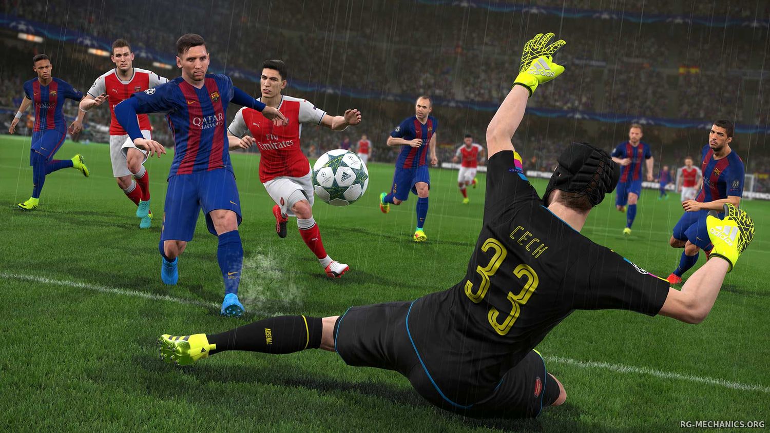 Скриншот к игре Pro Evolution Soccer 2018: FC Barcelona Edition (2017) PC | RePack от xatab