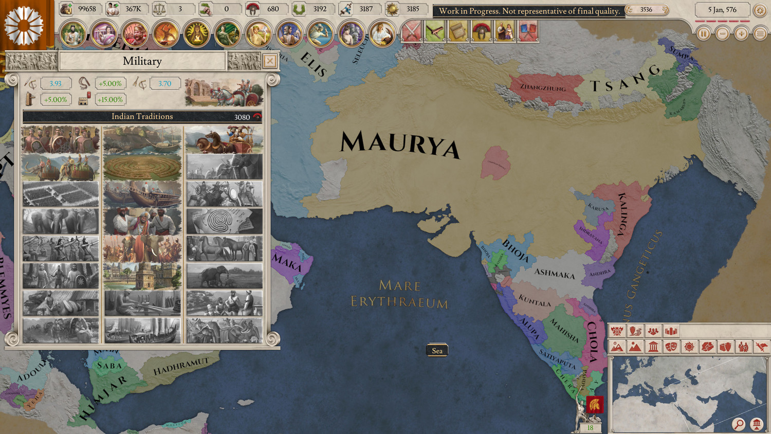 Скриншот к игре Imperator: Rome