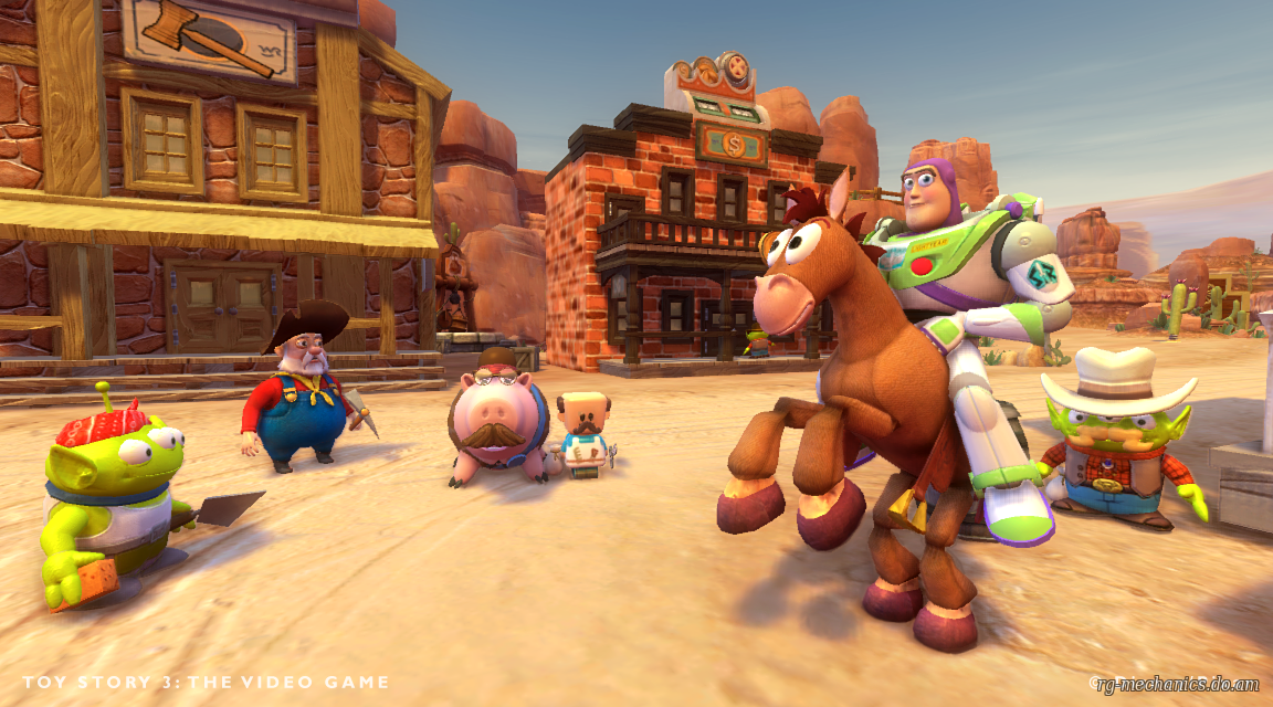 Скриншот к игре История игрушек: Большой побег / Toy Story 3: The Video Game (2010) PC | RePack от R.G. Механики