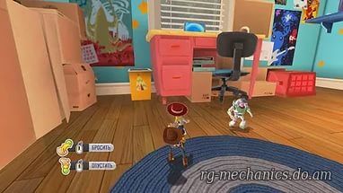 Скриншот к игре История игрушек: Большой побег / Toy Story 3: The Video Game (2010) PC | RePack от R.G. Механики