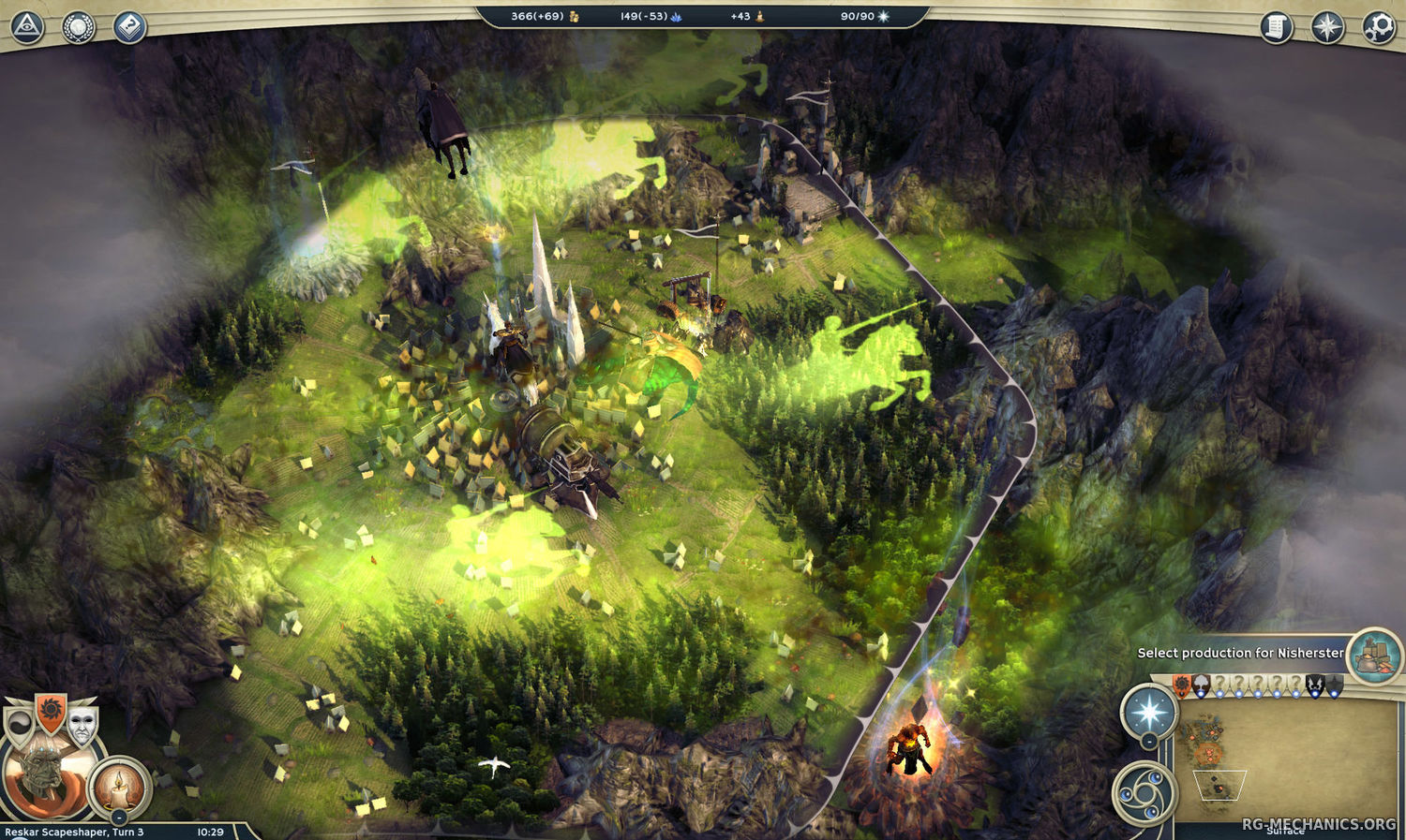 Скриншот к игре Age of Wonders 3: Deluxe Edition [v 1.802 + 4 DLC] (2014) PC | RePack от R.G. Механики