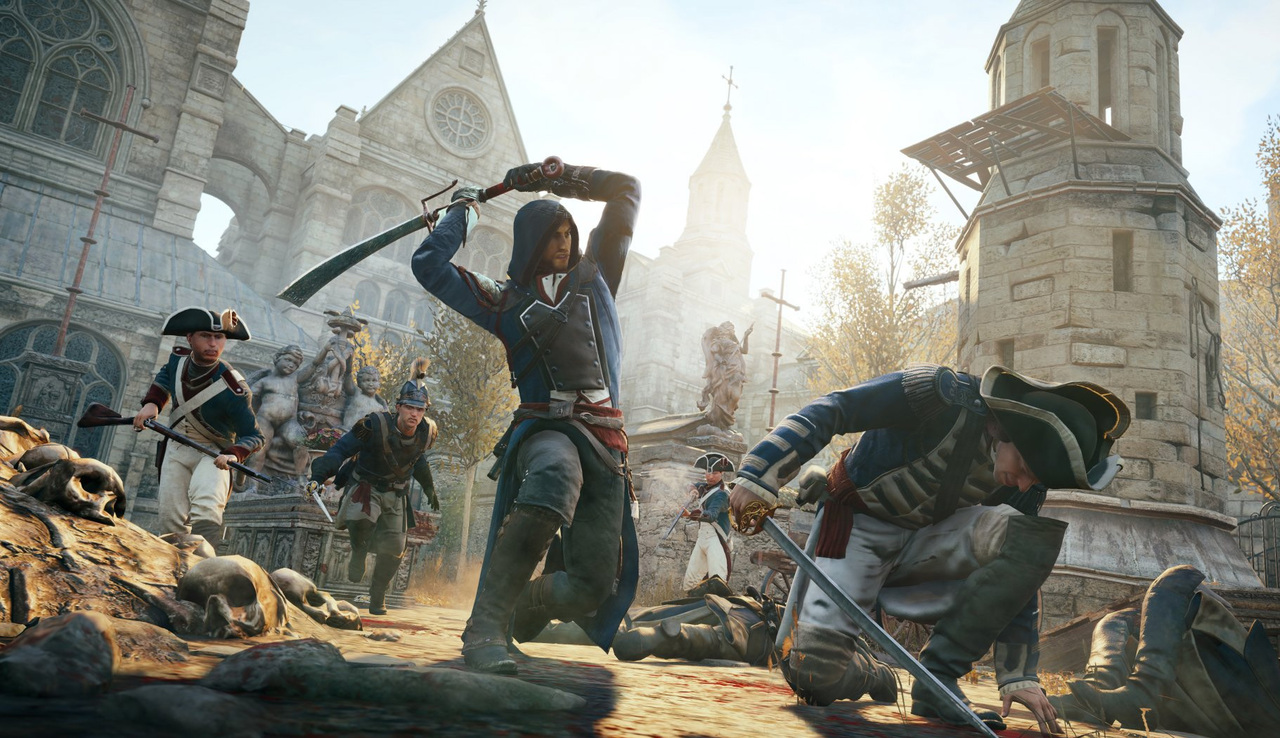 Скриншот к игре Assassin's Creed Unity [v 1.5.0 + DLCs] (2014) PC | RePack от R.G. Механики