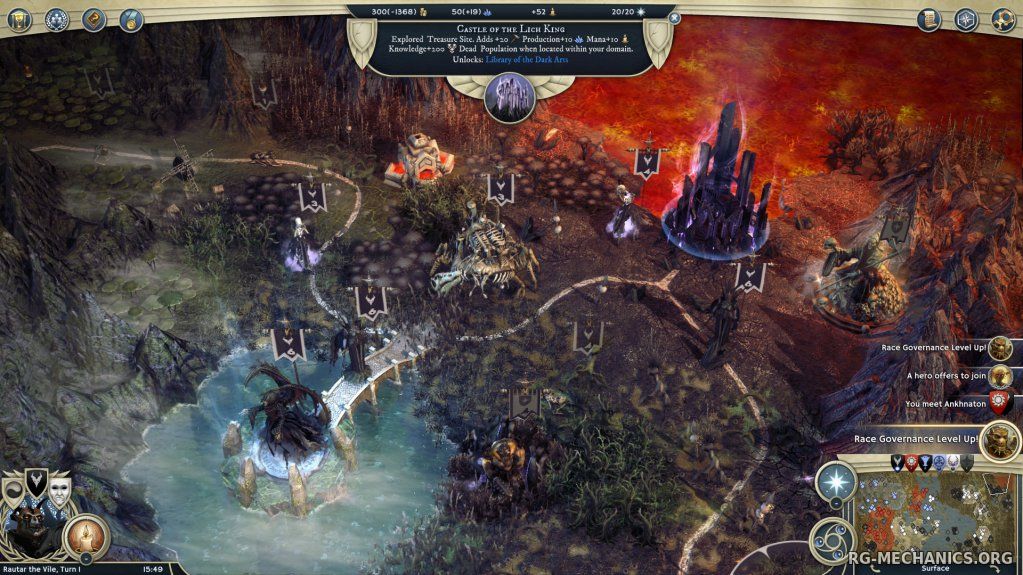 Скриншот к игре Age of Wonders 3: Deluxe Edition [v 1.802 + 4 DLC] (2014) PC | RePack от R.G. Механики