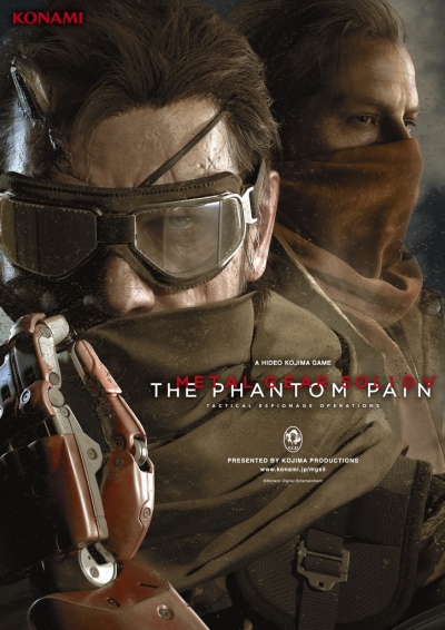 Обложка к игре Metal Gear Solid 5: The Phantom Pain