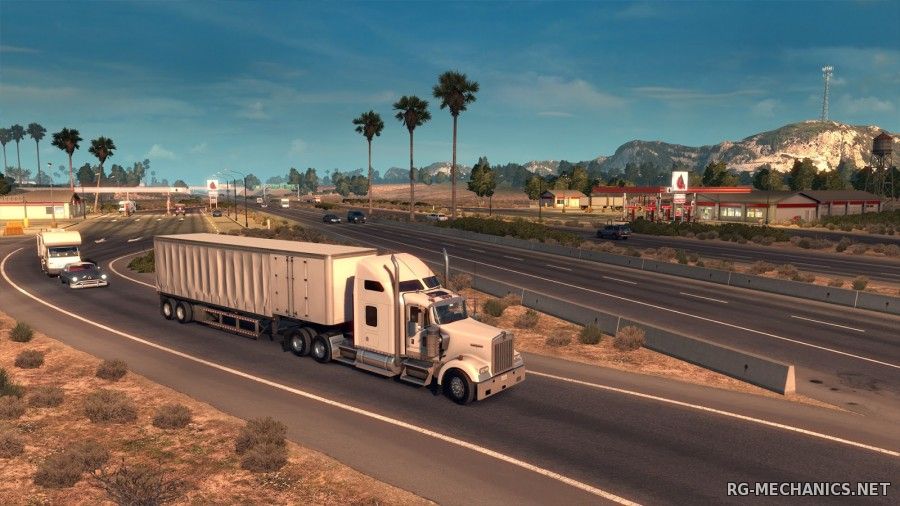 Скриншот к игре American Truck Simulator [v 1.6.2.4s + 14 DLC] (2016) PC | RePack от R.G. Механики