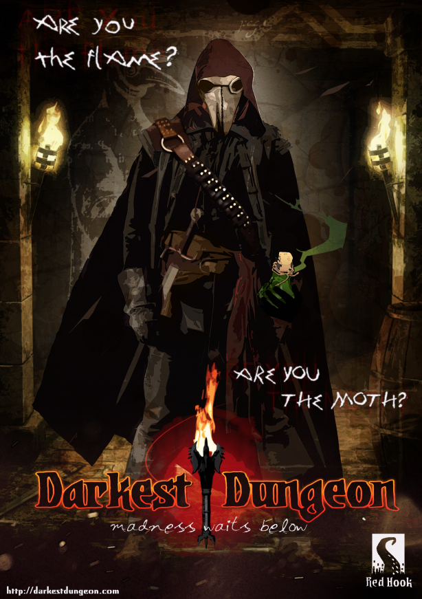 Обложка к игре Darkest Dungeon [Build 24357 + 5 DLC] (2016) PC | Лицензия
