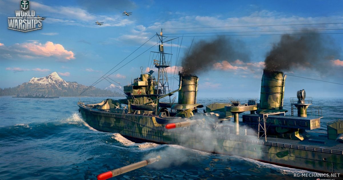 Обложка к игре World of Warships [0.5.3.2] (2015) PC | Online-only