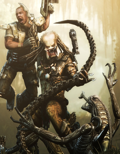 Обложка к игре Aliens vs. Predator [Update 7] (2010) PC | Steam-Rip от Juk.v.Muravenike
