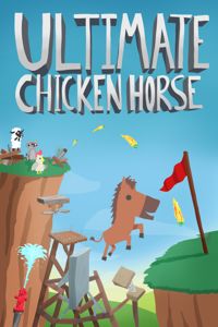 Обложка к игре Ultimate Chicken Horse по сети