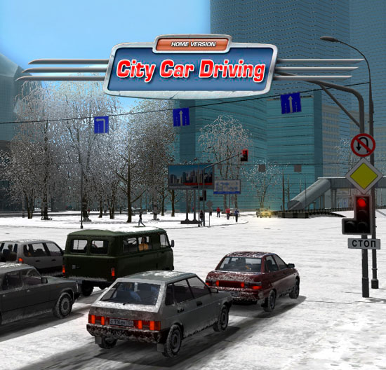 Обложка к игре City Car Driving (2016) PC | Лицензия