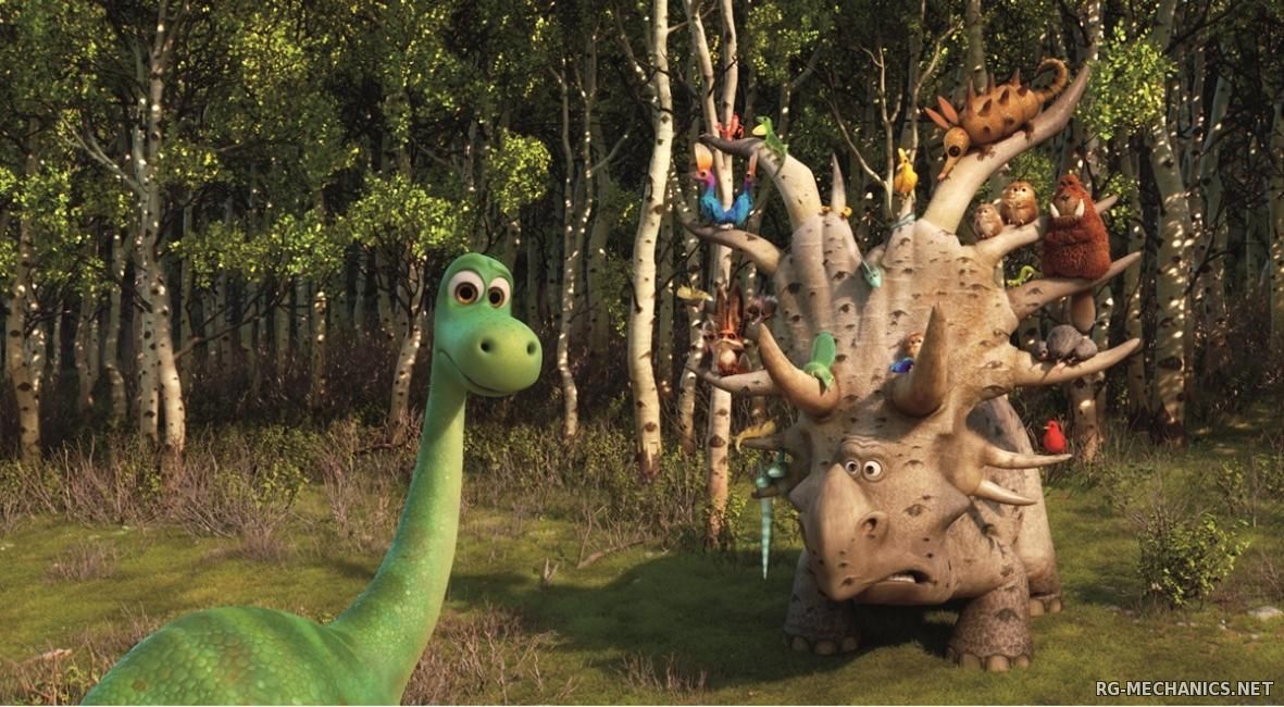 Обложка к игре Хороший динозавр / The Good Dinosaur (2015) BDRip 720p | Лицензия