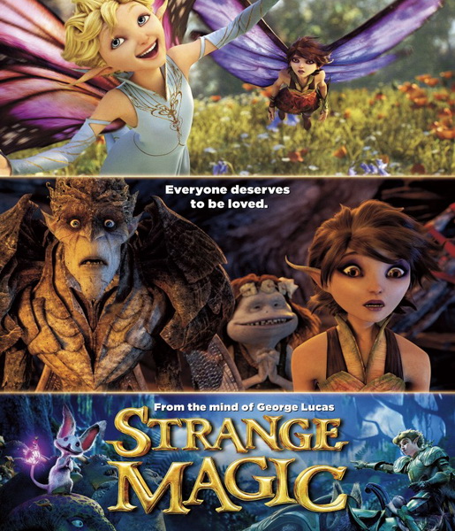 Обложка к игре Странная магия / Strange Magic (2015) WEB-DLRip | iTunes
