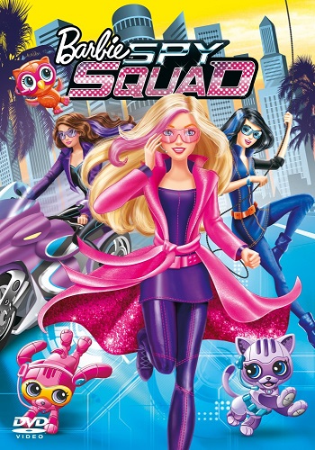 Обложка к игре Барби и команда шпионов / Barbie: Spy Squad (2016) DVDRip | Line