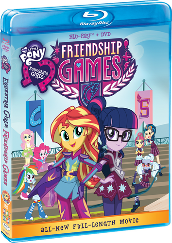 Обложка к игре Мой маленький пони: Девочки из Эквестрии - Игры Дружбы (2015) HDTVRip 1080p | L2, L1