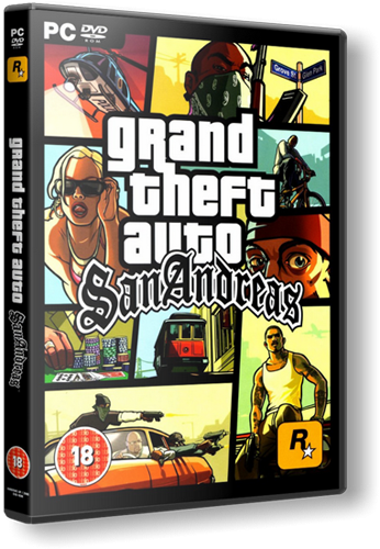 Обложка к игре GTA / Grand Theft Auto: San Andreas MultiPlayer v0.3e (2005) PC