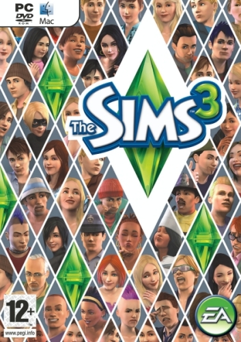 Обложка к игре The Sims 3 (2009) PC