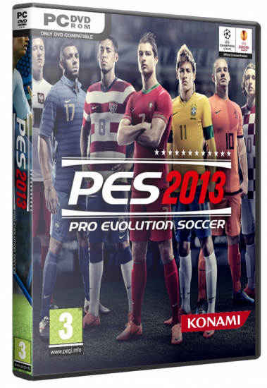Обложка к игре PES 2013 / Pro Evolution Soccer 2013 [v 1.04] (2012) PC | RePack от R.G. Catalyst