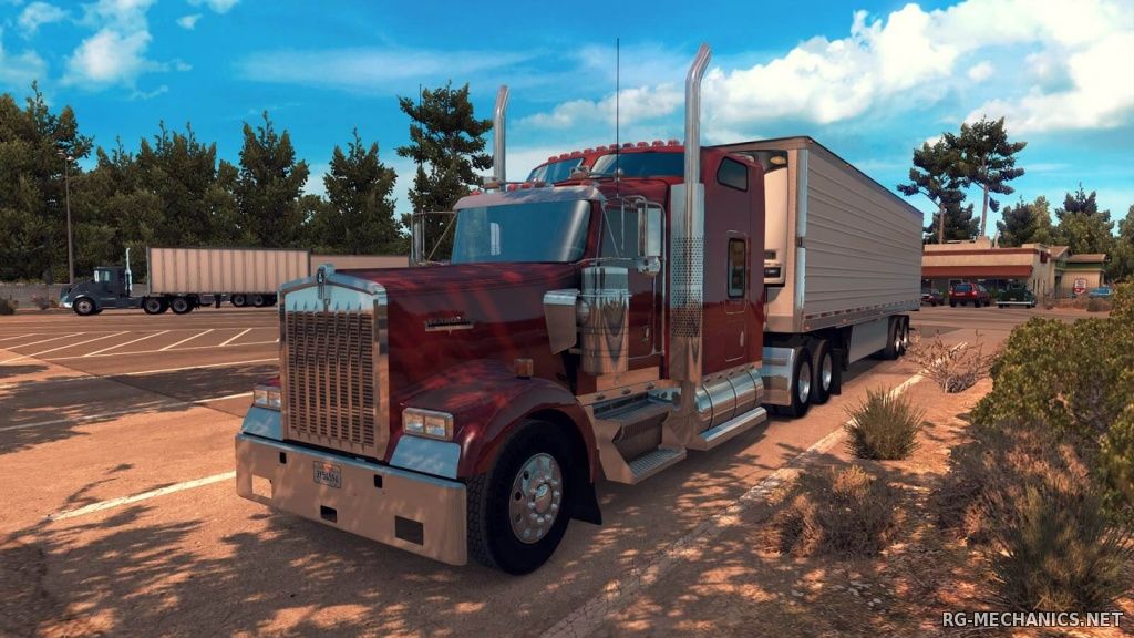 Обложка к игре American Truck Simulator [v 1.1.1.3s + 3 DLC] (2016) PC | RePack от Let'sРlay