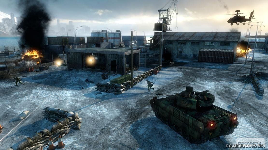 Обложка к игре Battlefield: Bad Company 2 [Project Rome] (2010) PC | RePack от Canek77
