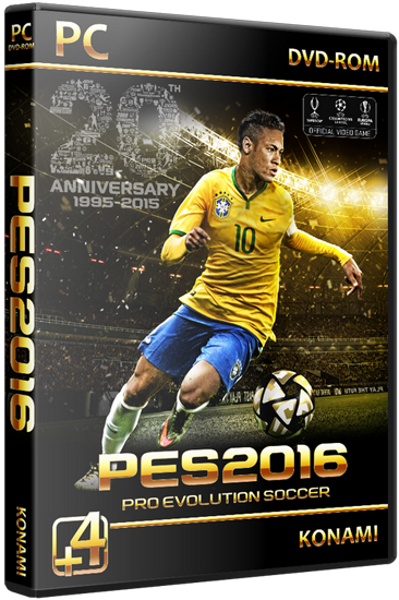 Обложка к игре PES 2016 / Pro Evolution Soccer 2016 [v 1.03.00] (2015) PC | RePack от R.G. Catalyst