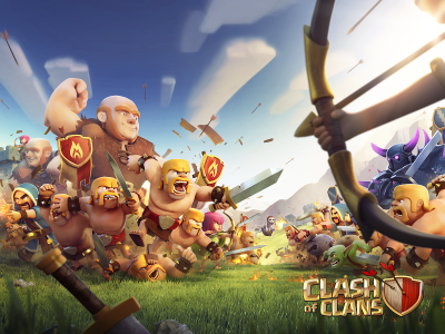 Обложка к игре Clash of Clans (2015) Android