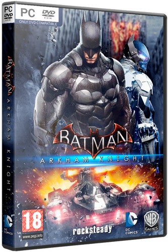 Обложка к игре Batman: Arkham Knight - Premium Edition [v 1.0.4.5 + 9 DLC] (2015) PC | RePack от R.G. Games