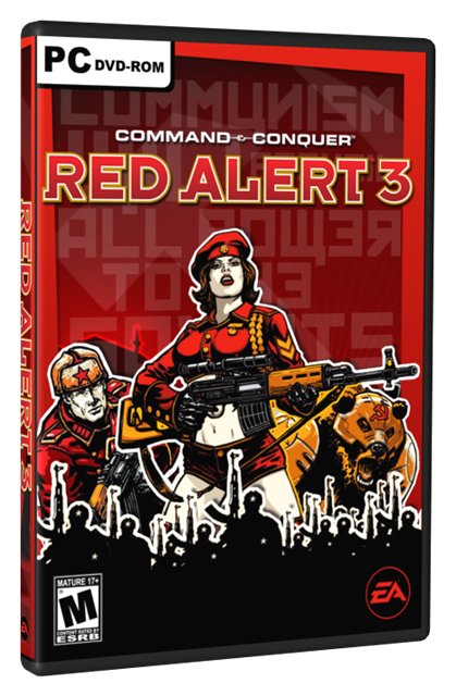 Обложка к игре Command & Conquer: Red Alert 3 (2008) PC | RePack by Deep