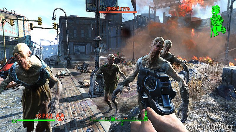 Обложка к игре Fallout 4 [v 1.5.157 + 2 DLC] (2015) PC | RePack от xatab