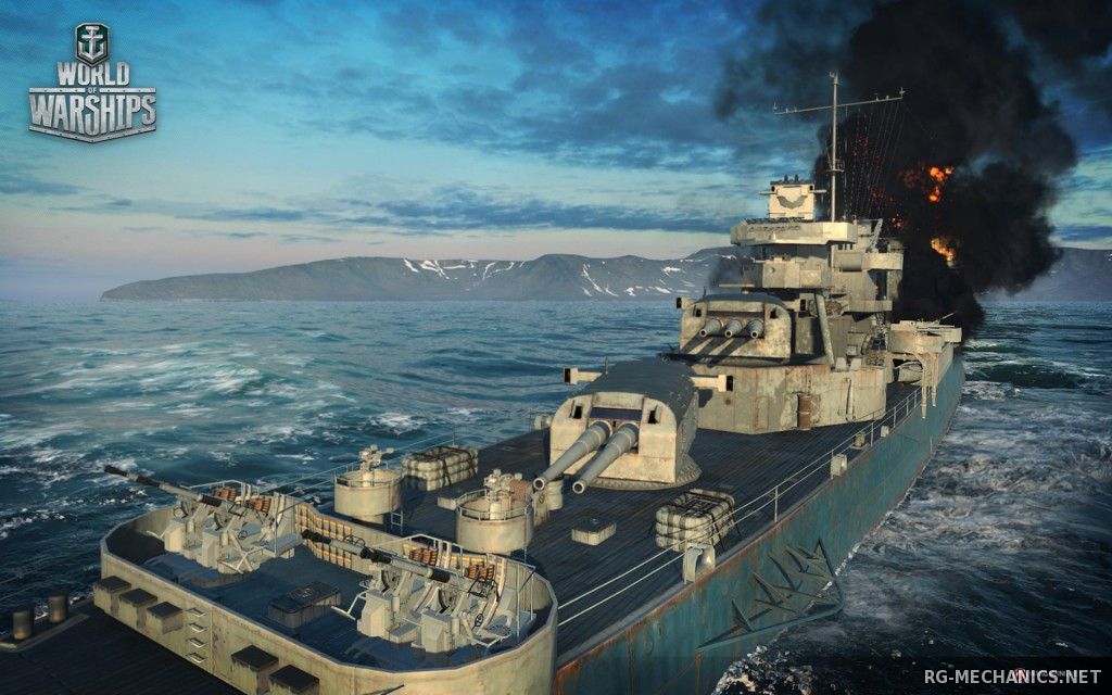 Обложка к игре World of Warships [0.5.6.0] (2015) PC | Online-only