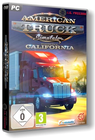 Обложка к игре American Truck Simulator [1.3.1.1s] (2016) PC | RePack от R.G. Freedom