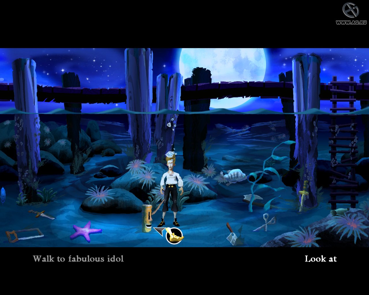 Скриншот к игре The Secret of Monkey Island: Special Edition (2009) PC | RePack от R.G. Механики