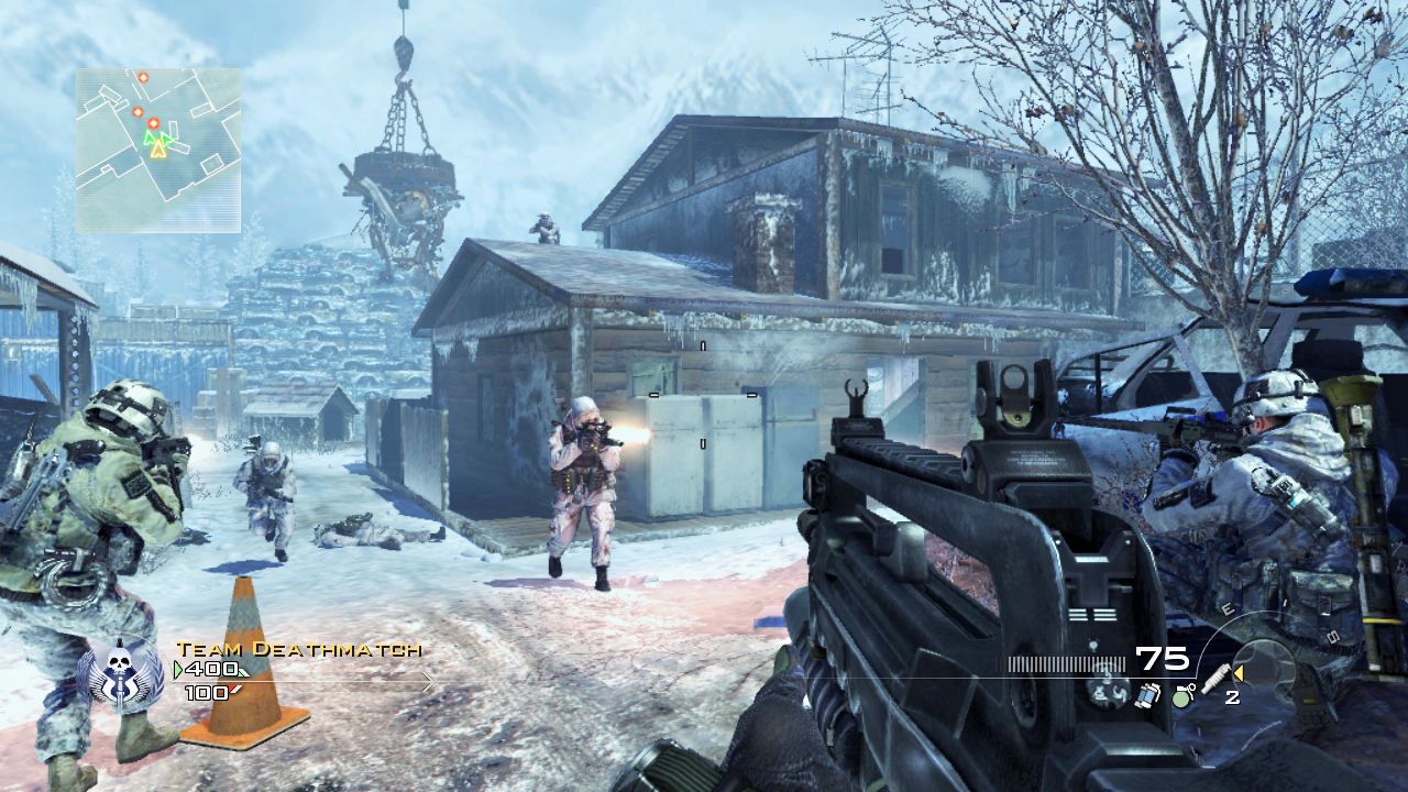 Скриншот к игре Call of Duty: Modern Warfare 2 (2009) PC | Rip от R.G. Механики