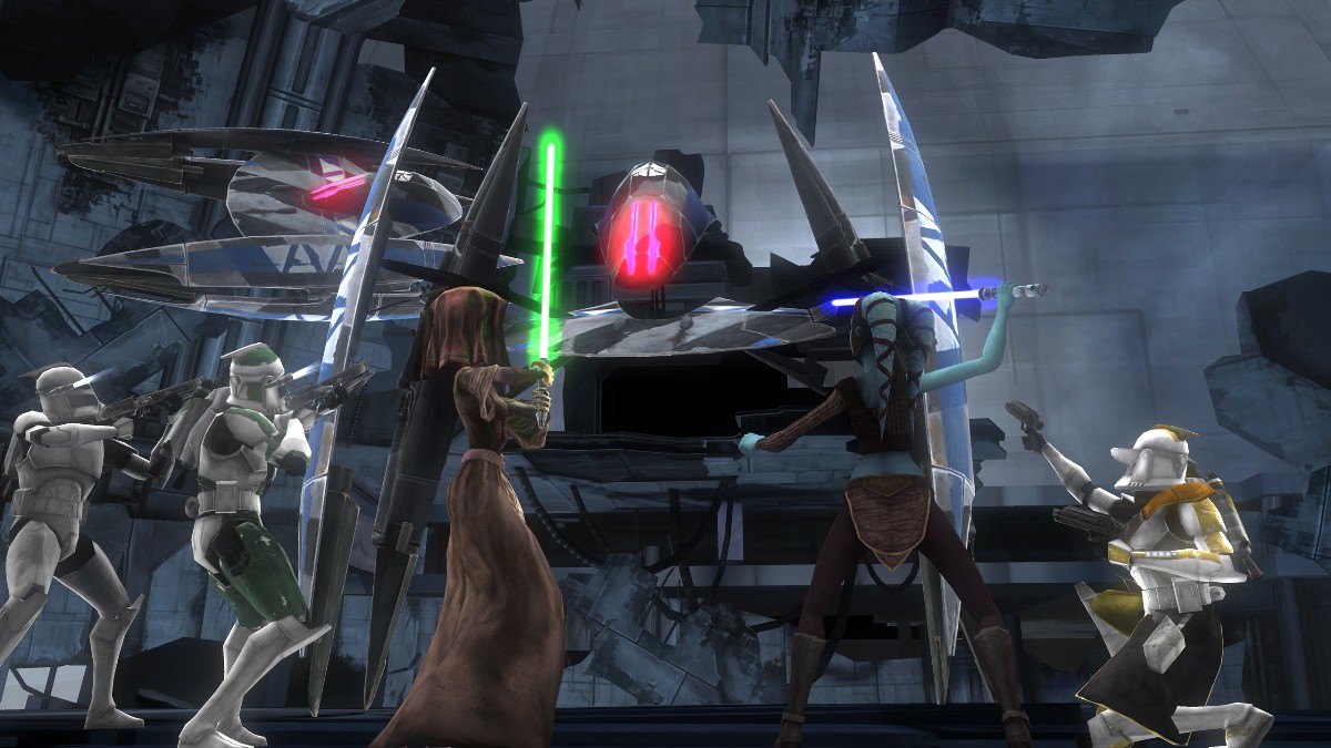 Скриншот к игре Star Wars: The Clone Wars Republic Heroes (2009) PC | RePack от R.G. Механики
