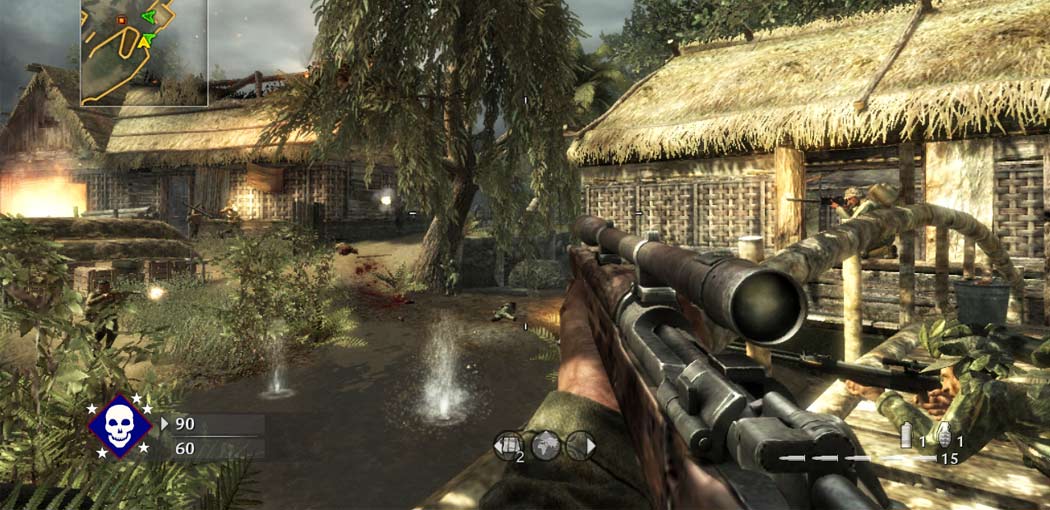 Скриншот к игре Call of Duty: World at War (2008) PC | RePack от R.G. Механики