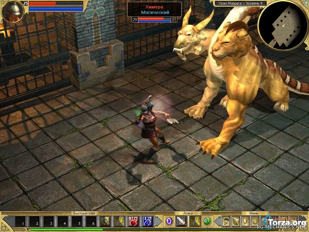 Скриншот к игре Titan Quest: Gold Edition (2006-2007) PC | RePack от R.G. Механики