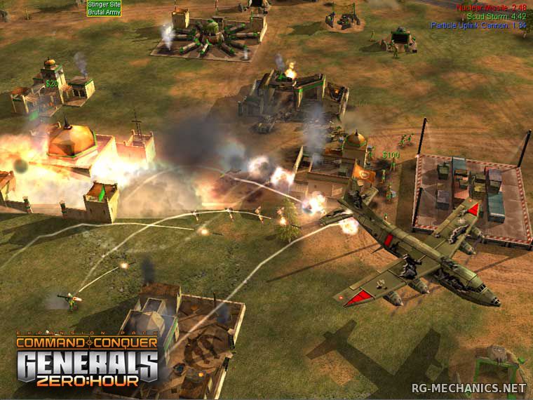 Скриншот к игре Command & Conquer: Generals + Zero Hour (2003) PC | RePack от R.G. Механики